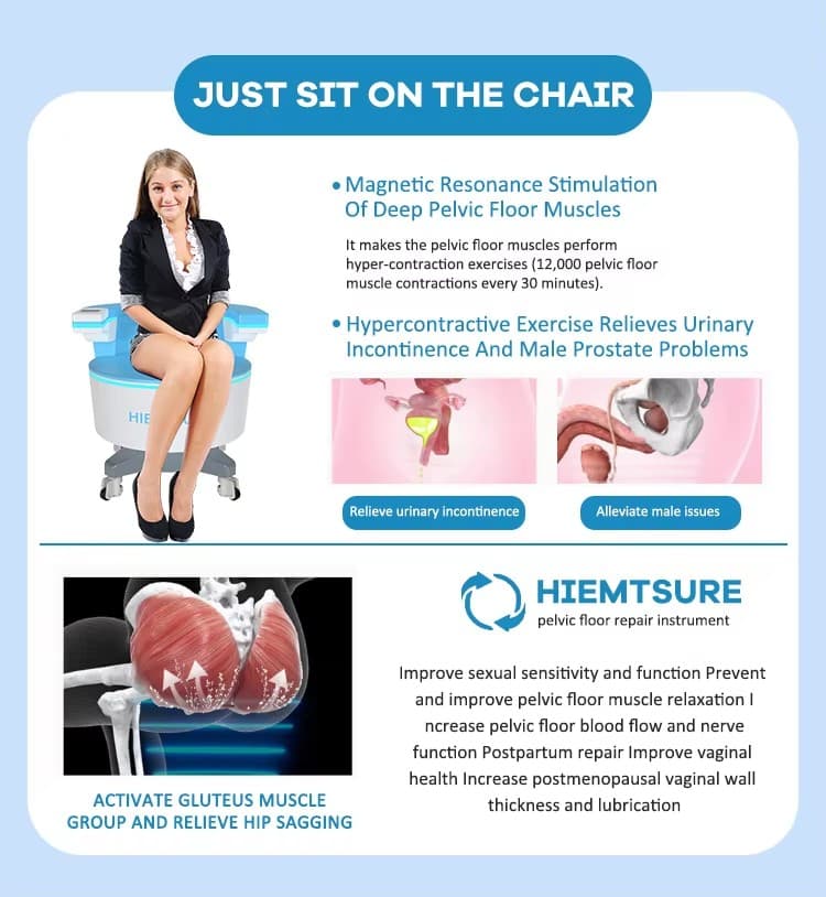 Cadeira de emagrecimento HIEMTSURE ergonômica 11