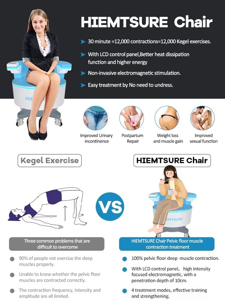 Cadeira de emagrecimento HIEMTSURE ergonômica 14