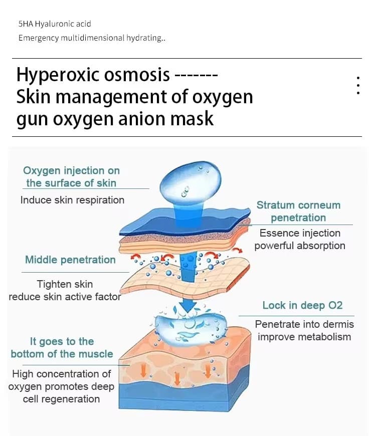 O2Toderm Oxygen Facial Machine 9