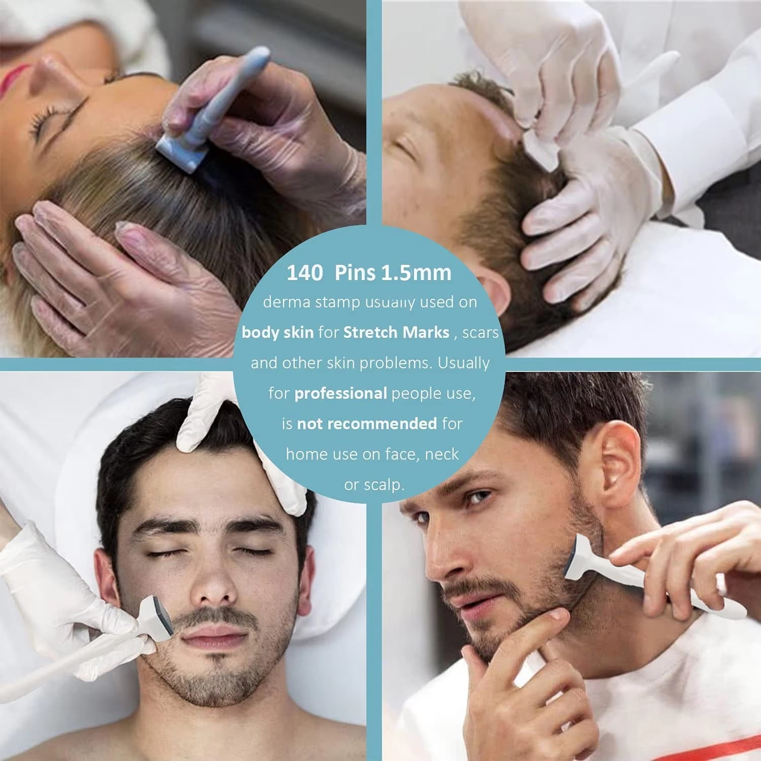  Stamp Derma Roller DRS140 14