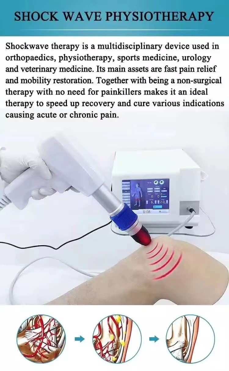 Máquina de terapia por ondas de choque 7