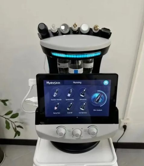 Oxygen Jet Peel Ultrasonic RF Microdermabrasion Machine 2