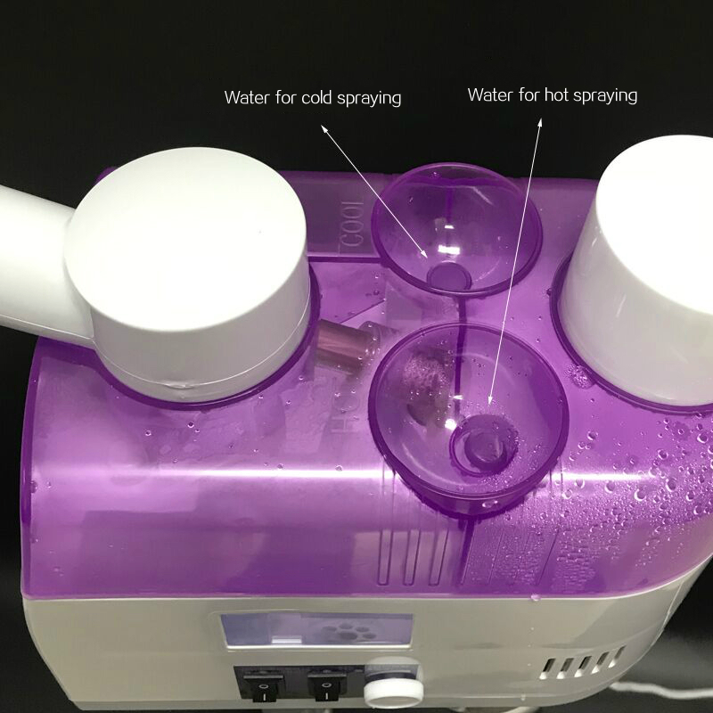 3 In 1 Facial Steamer With Hot Spraying And Cold Spraying Having Magnifying Lamp 3