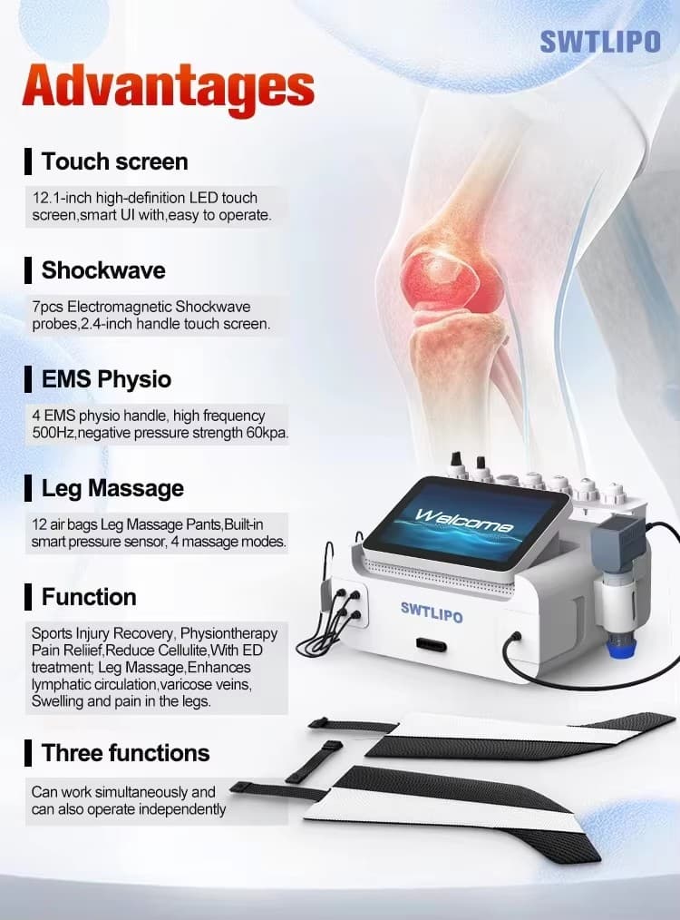 Shockwave and EMS Therapy Machine 21