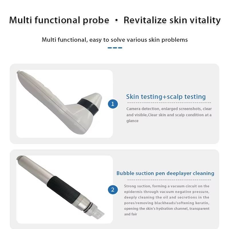 Oxygen Hydra Dermabrasion Skin Cleaning Machine 9