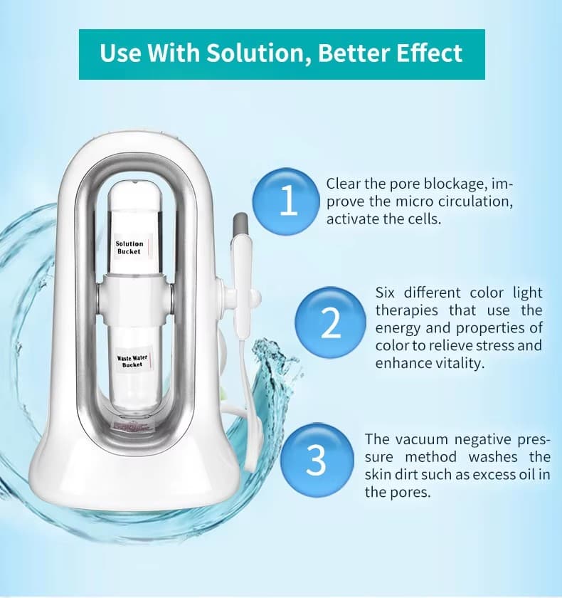 Water Oxygen Micro Bubble Beauty Machine 9