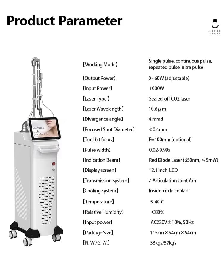 60w Co2 Fractional Laser 10
