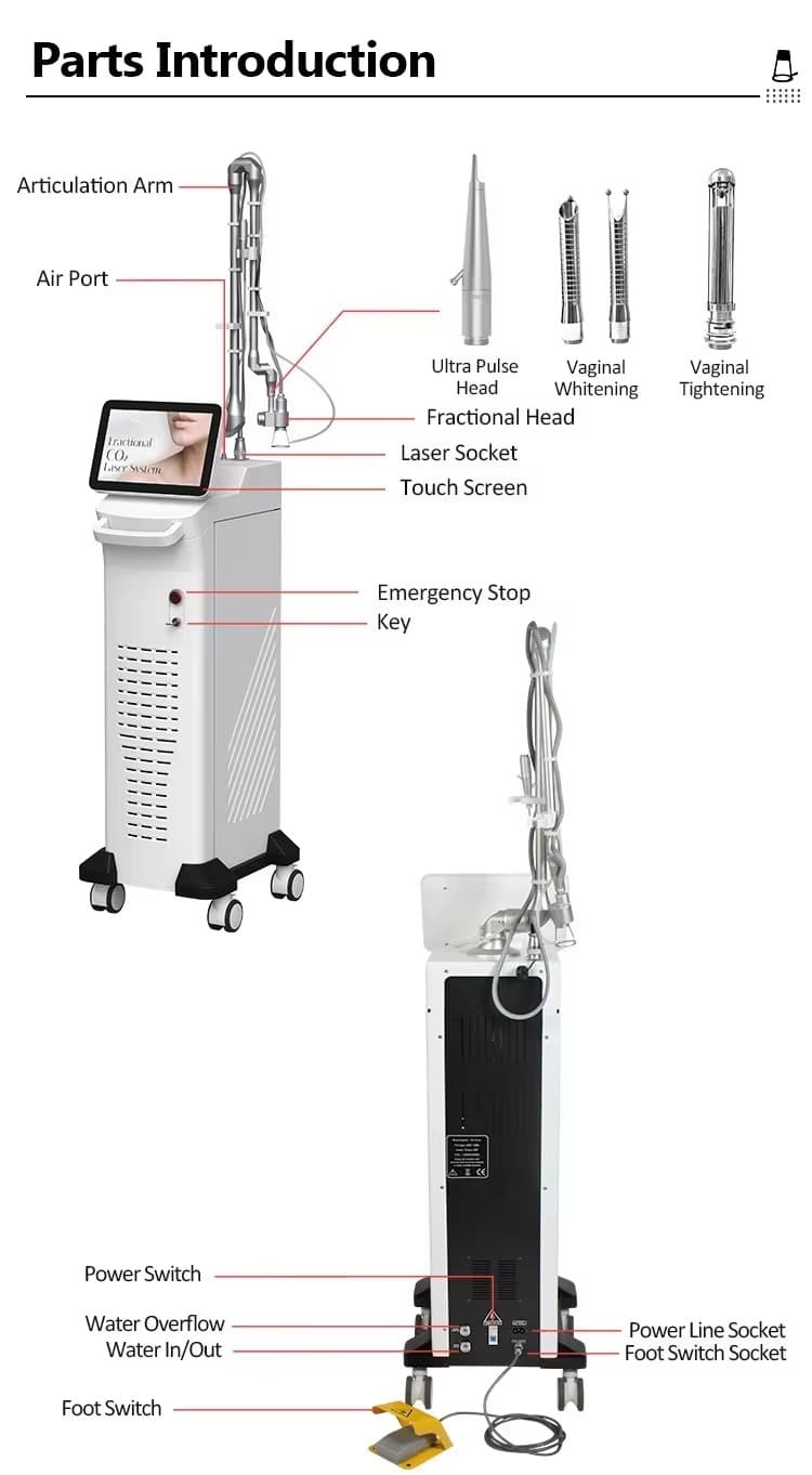 60w Co2 Fractional Laser 11