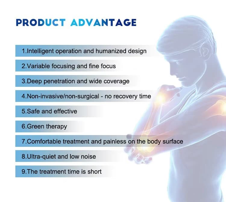 Shock Waves Pain Relief Equipment 7