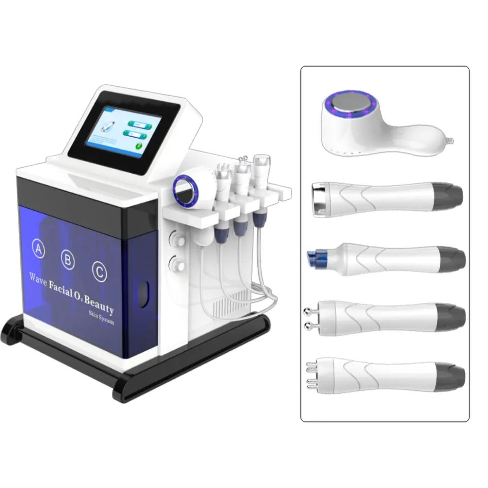 New 5-in-1 High Frequency Diamond Dermabrasion Facial Machine 3