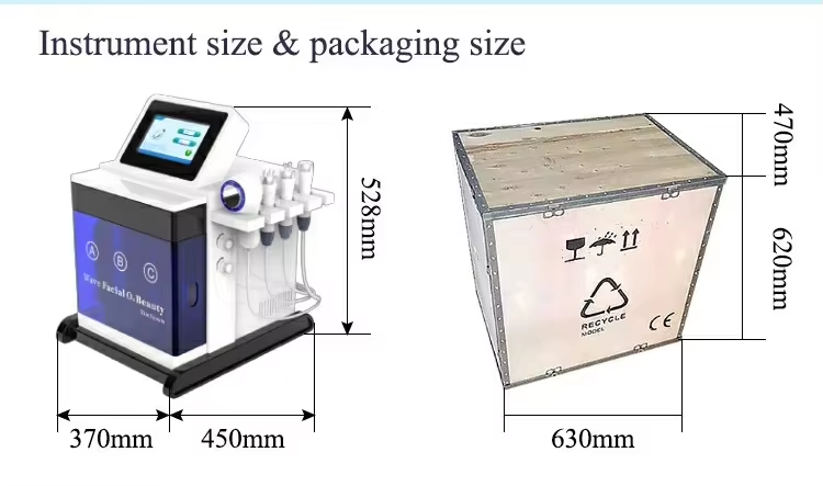 New 5-in-1 High Frequency Diamond Dermabrasion Facial Machine 10