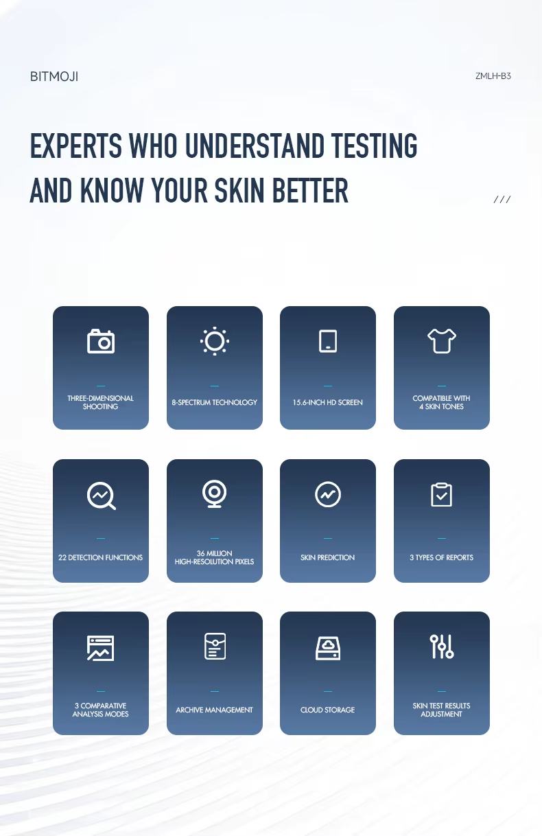 Portable Facial Skin Imager Skin Analyzer Machine 7