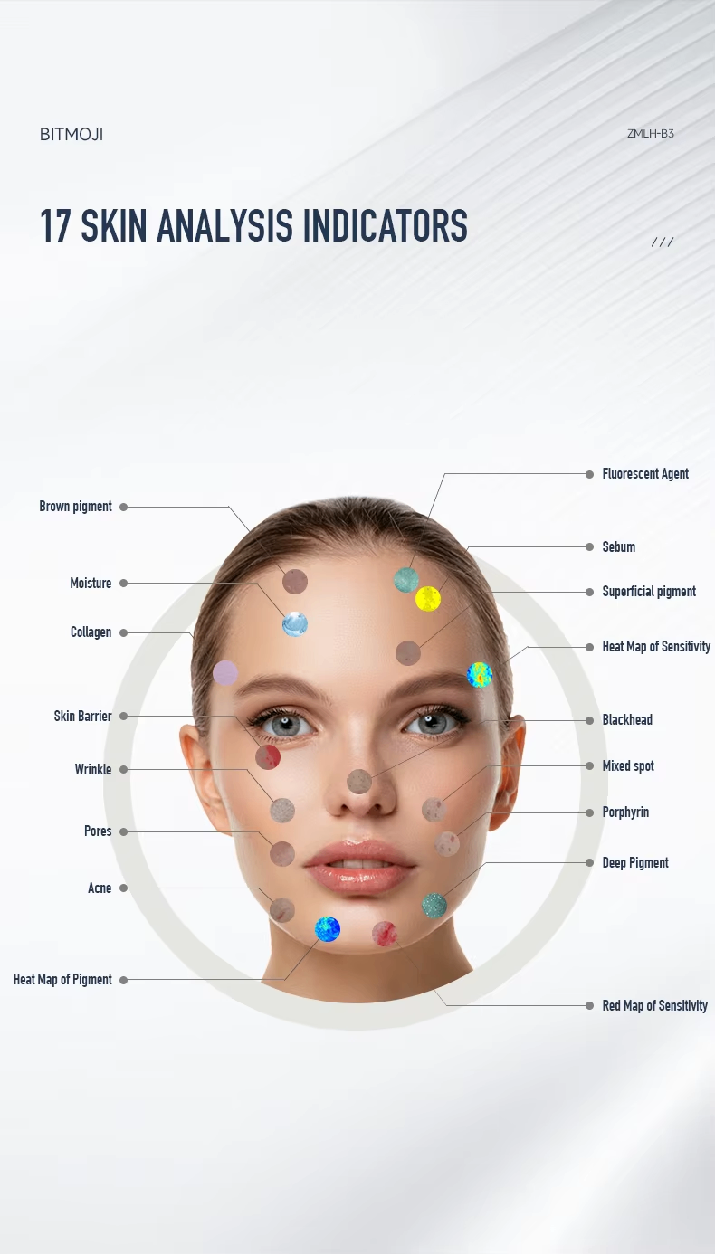 Portable Facial Skin Imager Skin Analyzer Machine 9