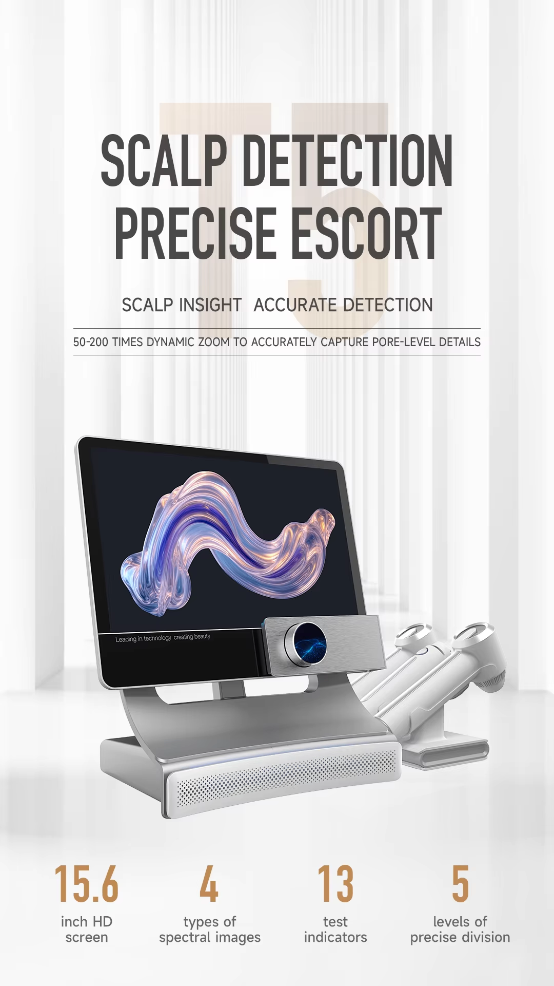 Newest 3 In 1 T5 Ai Intelligent Scalp Analyzer 6